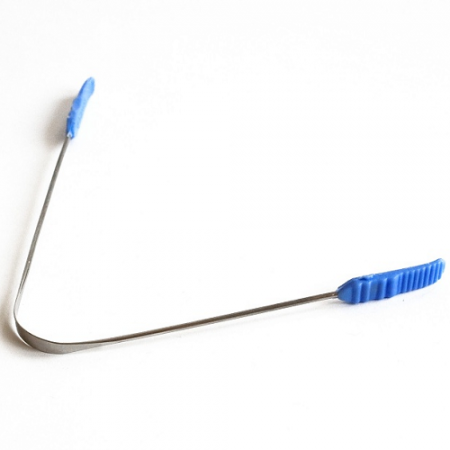 Škrabka na jazyk s plastovými úchytkami